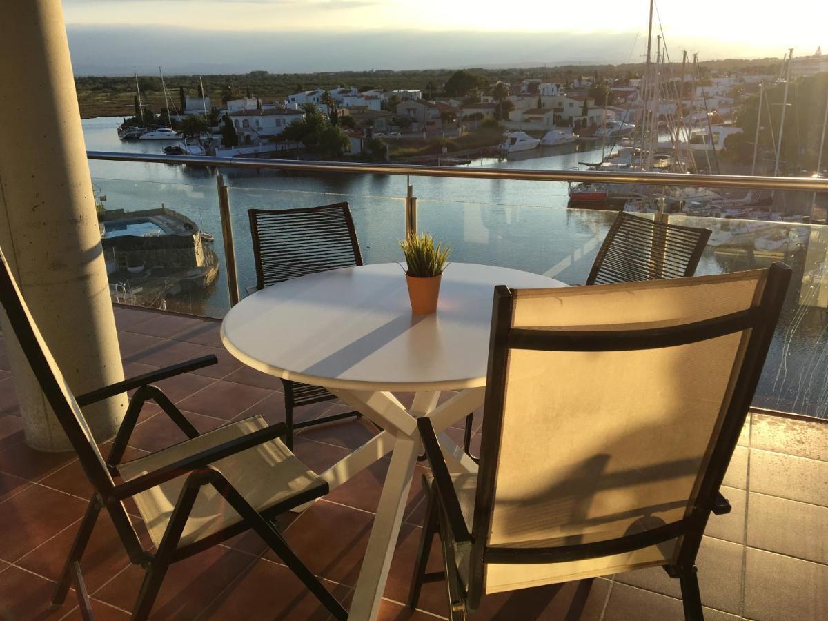Vue Panoramique Sur La Mediterrannee, Appartement Sur Canal & Proche Plage 罗萨斯 外观 照片