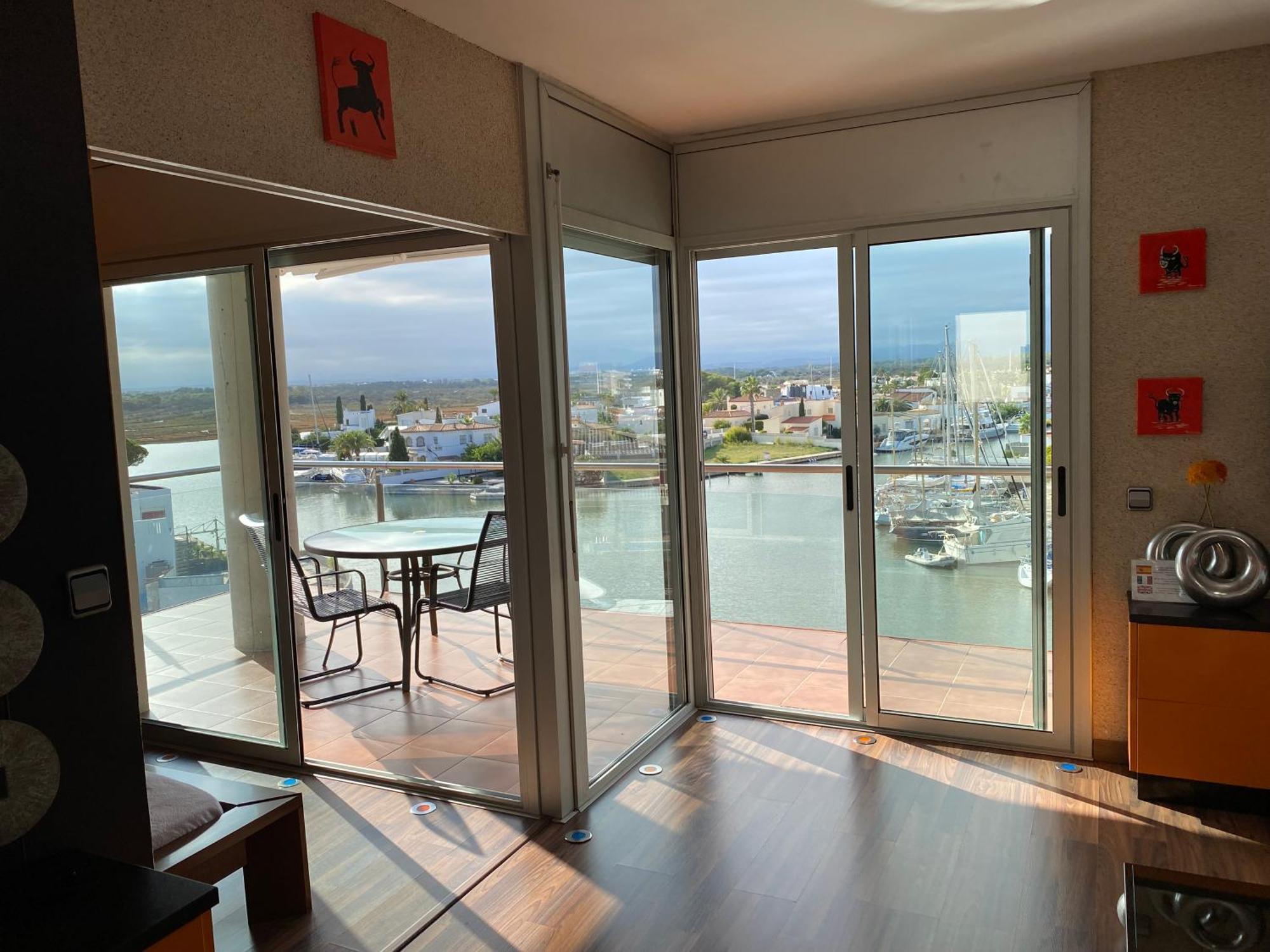 Vue Panoramique Sur La Mediterrannee, Appartement Sur Canal & Proche Plage 罗萨斯 外观 照片
