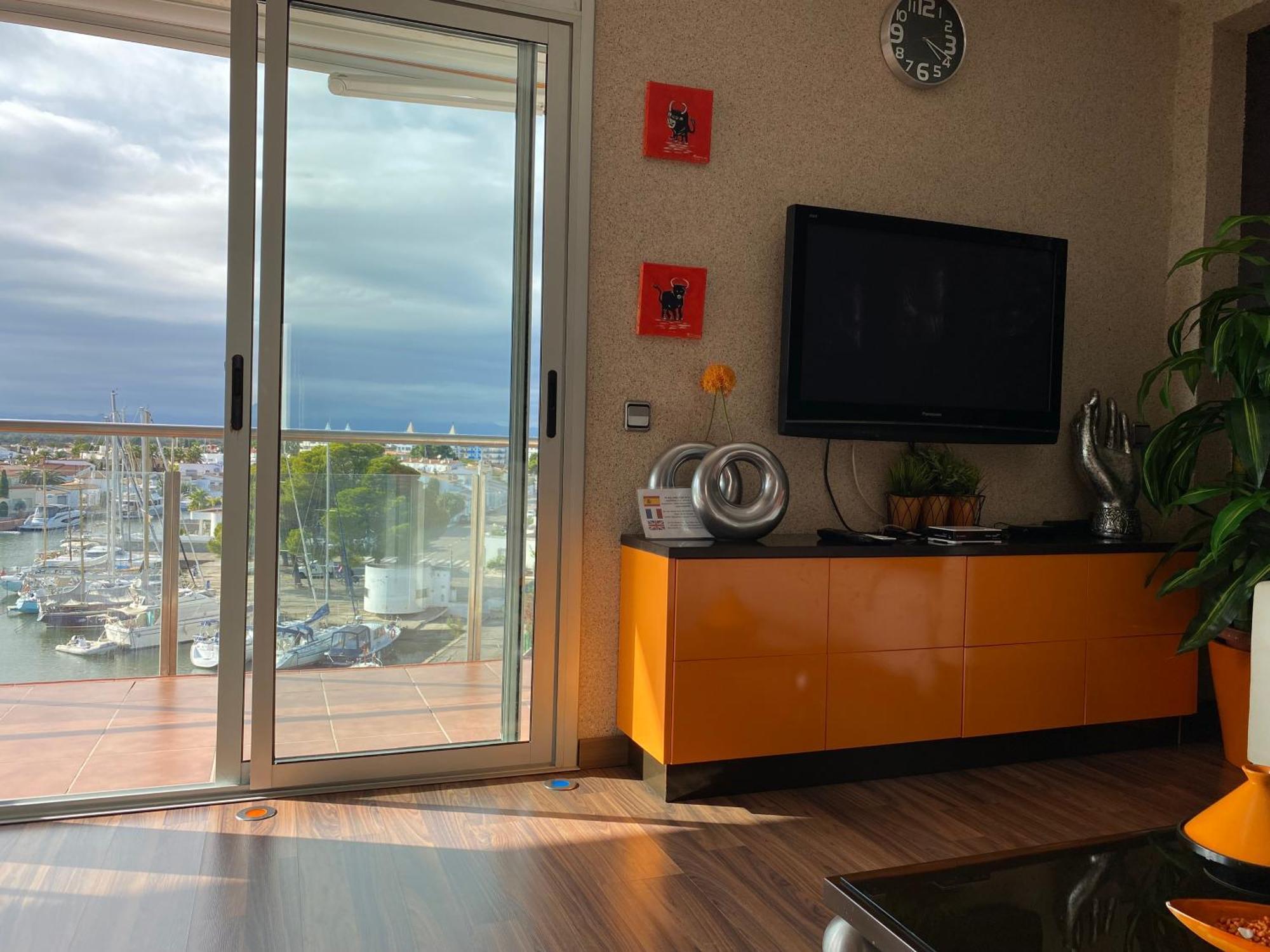 Vue Panoramique Sur La Mediterrannee, Appartement Sur Canal & Proche Plage 罗萨斯 外观 照片